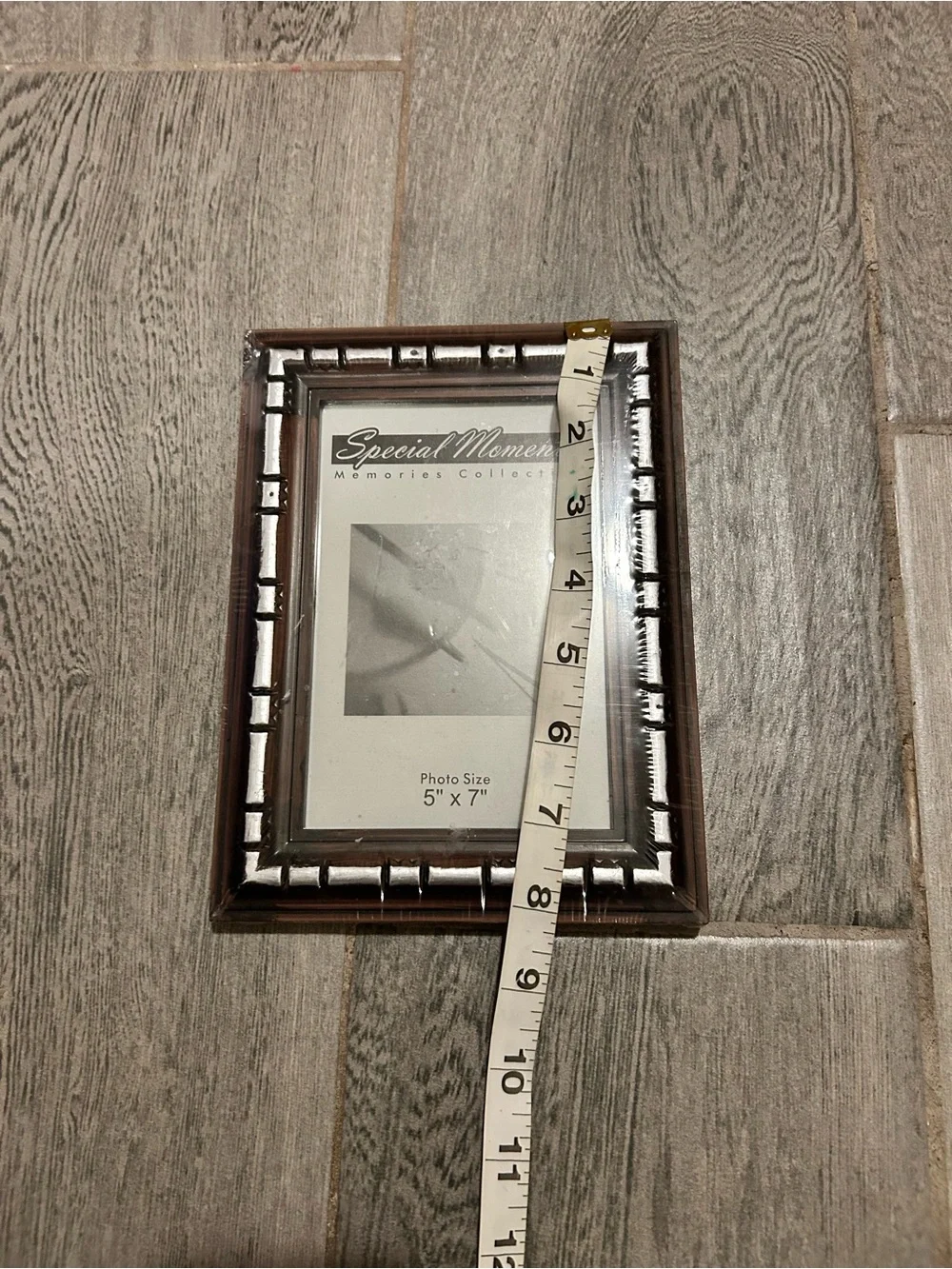 Special Moments Woodtone Frame with Silver Accent Trim